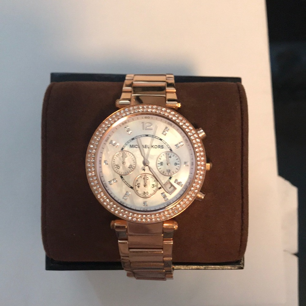 Michael Kors Rose Gold Watch